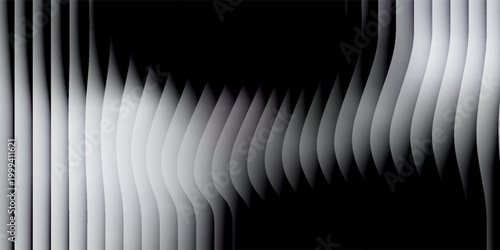 Vector ribbed glass texture background. Blue white grey purple ribbed glass. Mesh gradient. acrylic ribbed bath surface. Reeded glass background semitransparent overlay