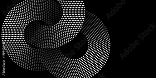 Modern abstract background. Halftone dots in circle form. Spiral logo, icon or design element.  vector abstract arts background abstarct modern arts