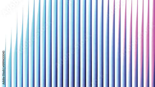 Abstract blue glass ripple background with vertical stripe blur, glowing cyan light transitions, dark gradient depth, futuristic distortion, smooth luminous flow, modern vector illustration