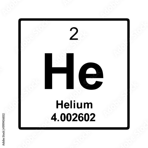 Periodic Table Helium Element