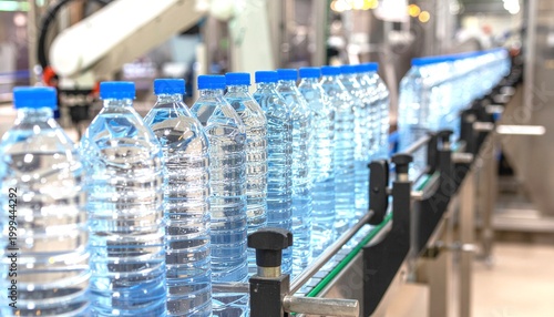 High-Tech Water Packaging and Distribution Line