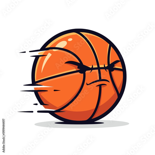 Basketball character vector