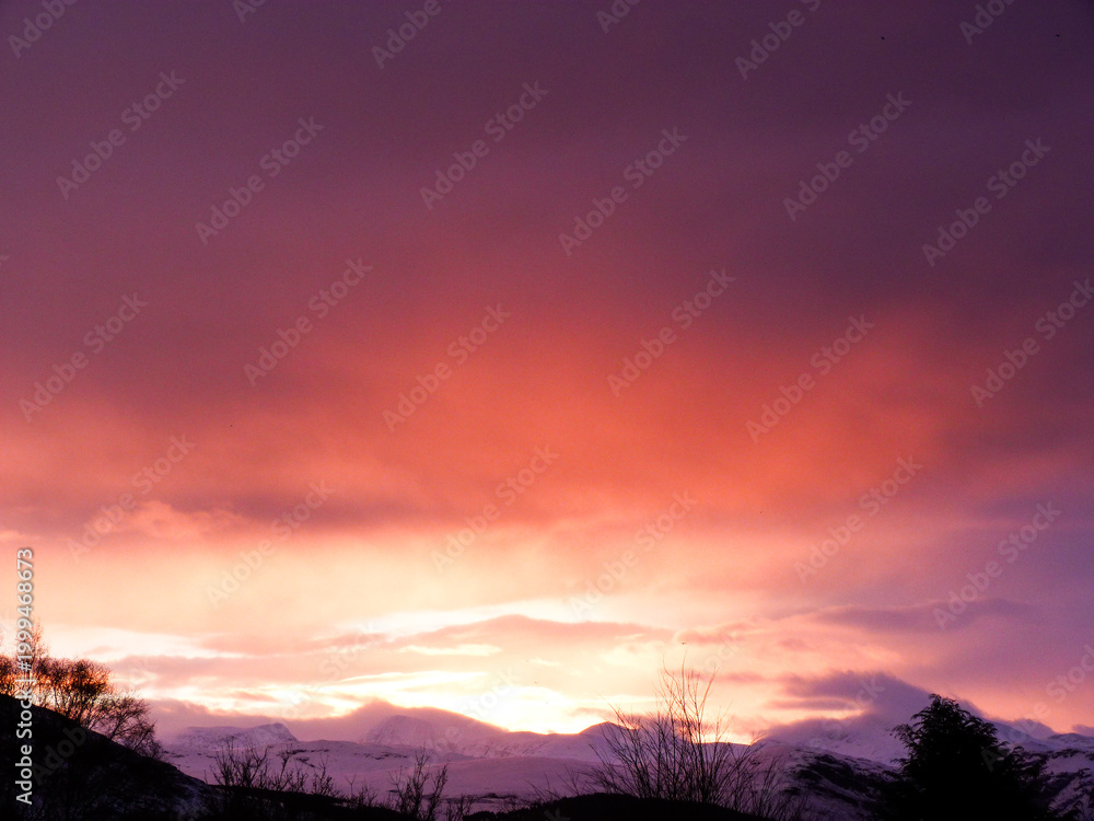 Fototapeta premium Scottish sunrise 