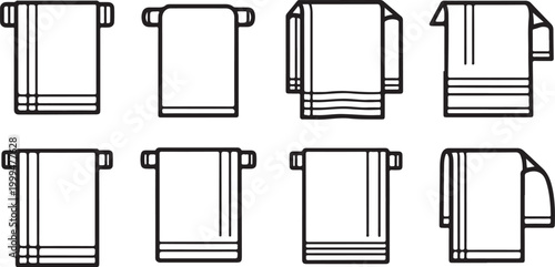 Photos Three dimensional isometric boxes in a row isolated vector illustration Vector