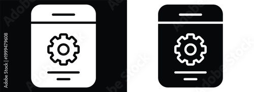 Document monochrome glyph style