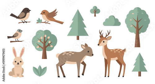 An adorable bunny illustration radiates a cheerful and playful mood. Great for children's content, marketing materials, or adding a touch of whimsy to