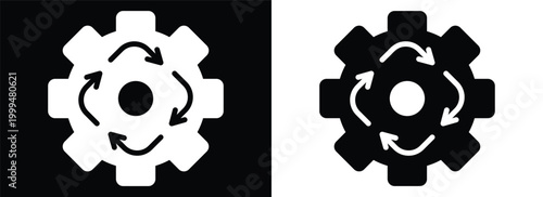 Implementation monochrome glyph style