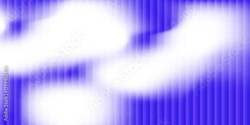 Abstract vertical blue light bar pattern background with glowing cyan center, creating a vibrant digital sound wave or equalizer effect, isolated on