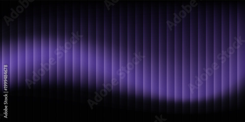 Ribbed fractal glass texture with dreamy purple and black gradient, futuristic elegant mysterious background, bold dynamic design blending bright colors with geometric symmetry, modern vector