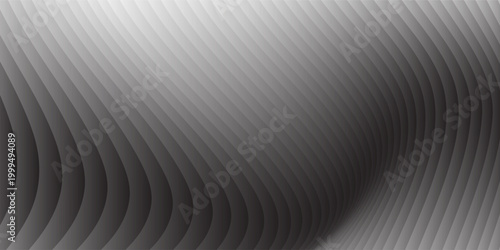 Gradient white and black grain grunge background with wavy noise gradient gradation. Distressed rough noise backdrop with stipple effect. Gritty halftone spray dot texture abstract modern simple