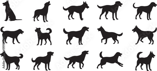 Dog Vector Illustration 