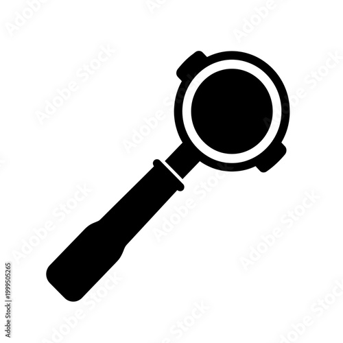 Espresso machine portafilter icon