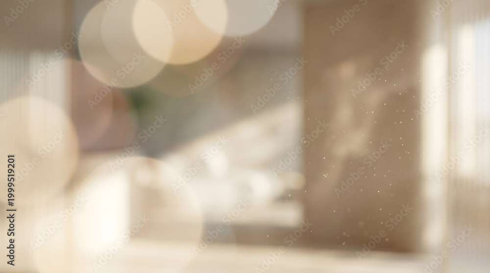 Fototapeta premium Soft Golden Bokeh Background
