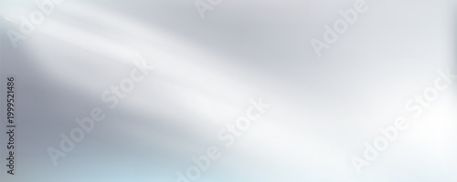 Silver mirror glass chrome glossy metal gradient background.