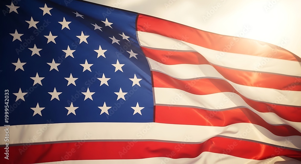 Fototapeta premium Celebrating 250 years of american independence a stunning 4th of july flag day image for patriotic commemoration