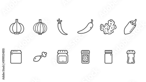 фотографія Culinary Essentials: A curated collection of essential culinary ingredients and