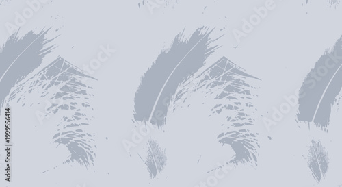 Soft white feathers texture background closeup