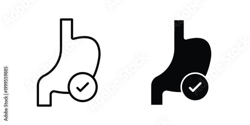 Good digestion icon concepts for website projects