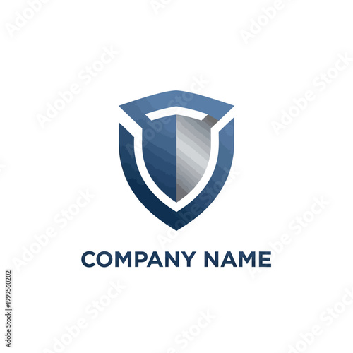 Free Download Modern Shield Logo Design for Security and Protection. - GFXLoad