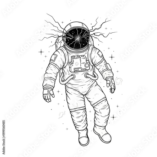 samurai warrior standing with wind-blown robe, katana in hand, dramatic silhouette