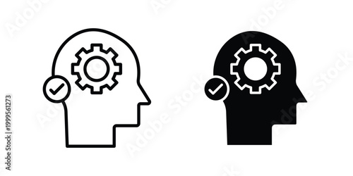 Interpretation icon concepts for website projects