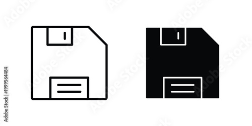 save button icon concepts for website projects