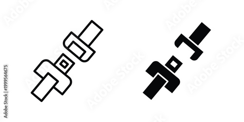 Seat Belt icon concepts for website projects