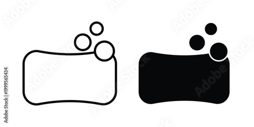 Soap bar icon concepts for website projects