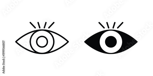 visibility icon concepts for website projects