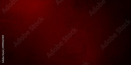 Dark red grunge background texture with deep cracks peeling paint and distressed weathered surface combined with rugged rock patterns dramatic shadows and vintage horror inspired abstract design