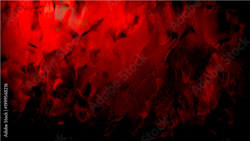 Abstract Vector Blood red shapes with dark shadow and high contrast graphic resource background that evokes a sense of intensity and powerful artistic design. 