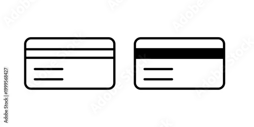 Credit card icon in solid fill style, displayed in black on white background. Ideal for payments, banking, online transactions, and checkout interfaces.