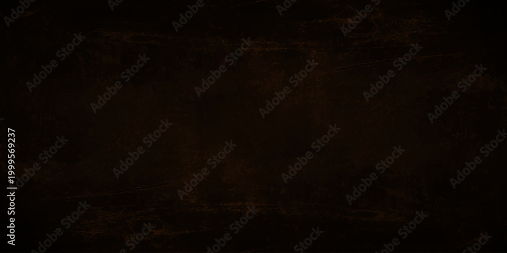 Naklejka premium A dark and aged grunge background with a textured stone wall surface and dirty vintage paper pattern creating a rough black backdrop material