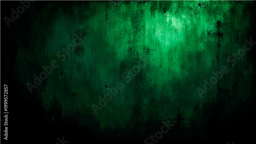 Vector Abstract vivid emerald green texture dark shadowy strokes, raw and organic.