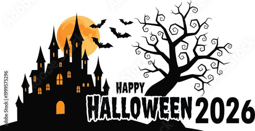 halloween background with pumpkins