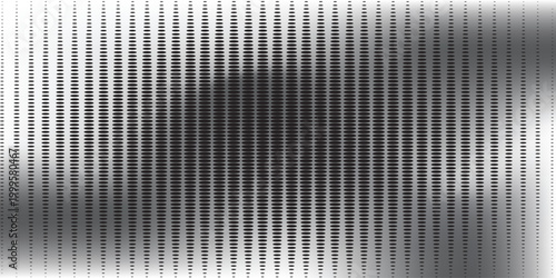 Titik-titik halftone putih dan hitam pola warna latar belakang tekstur grunge gradien. Ilustrasi vektor gaya olahraga komik seni pop titik. eps 10