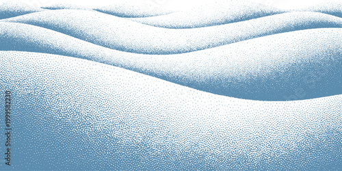 Soft blue and white abstract flowing dunes with graphic design abstract background textured background dune background wave background gentle background modern background artistic background