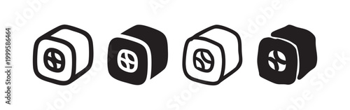 Sushi Icons Set