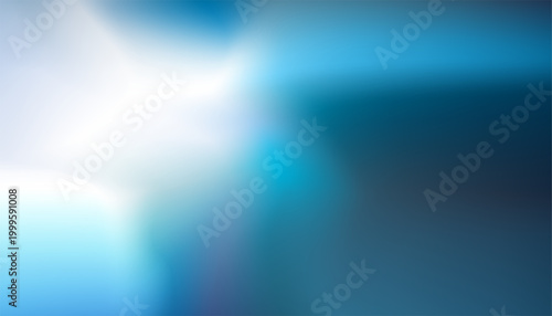 Bright cyan glow effect, abstract luminous gradient, futuristic digital background with soft light