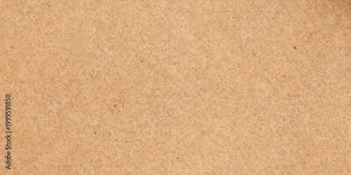 Vintage brown kraft paper and rough cardboard texture create a blank grunge parchment background with an old beige leather material pattern for an empty textured surface design