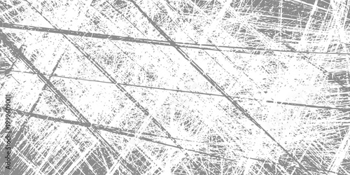 Weathered industrial surface texture with intersecting diagonal lines and heavy scratch marks for a distressed vintage grunge effect in creative digital projects