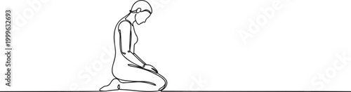 324_A kneeling figure in reve_traced