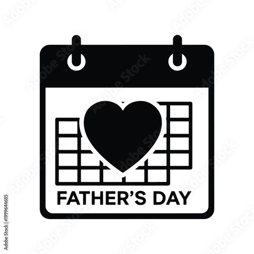 Father Day Calendar Event Date Reminder