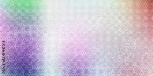 Pixelated bitmap gradient Y2K aesthetics texture. Neon color dither pattern background. 8 bit video game screen wallpaper. Retro glitchy pixel art illustration. Abstract vector illustration