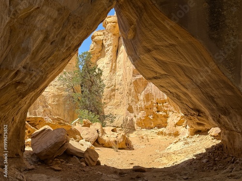 Slika na platnu Desert Alcove View