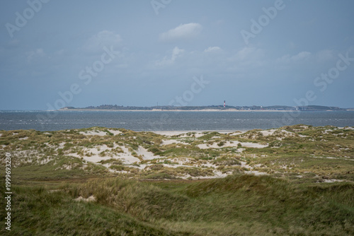 Ausblick vom Quermarkenfeuer auf Insel Sylt