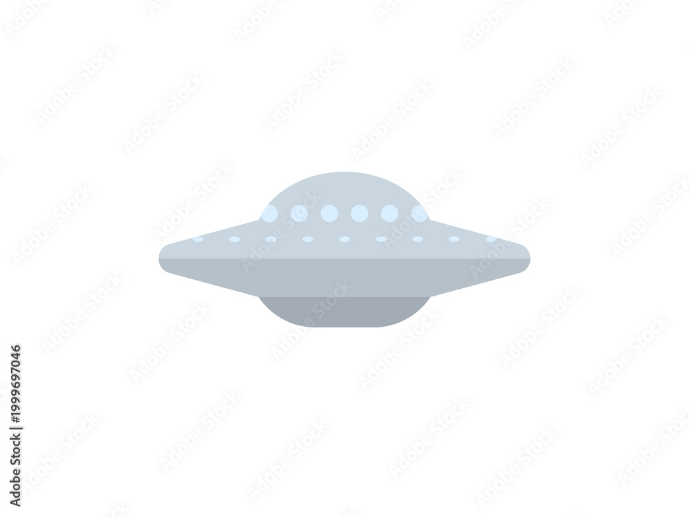 Fototapeta premium UFO・空飛ぶ円盤アイコン
