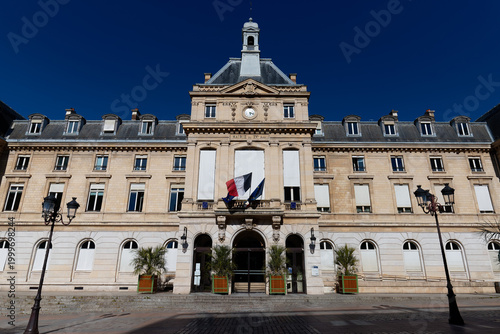 City hall of the XV arrondissement in Paris - France