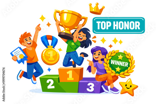 Charity Welfare Support. Clean solid filled banner composition about charity, social welfare, volunteering, and humanitarian aid: one oversized helping