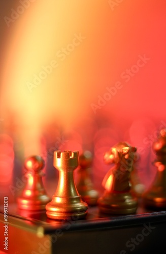 chess pieces on the chess board artistic background game playing competition art photo vertical orientation